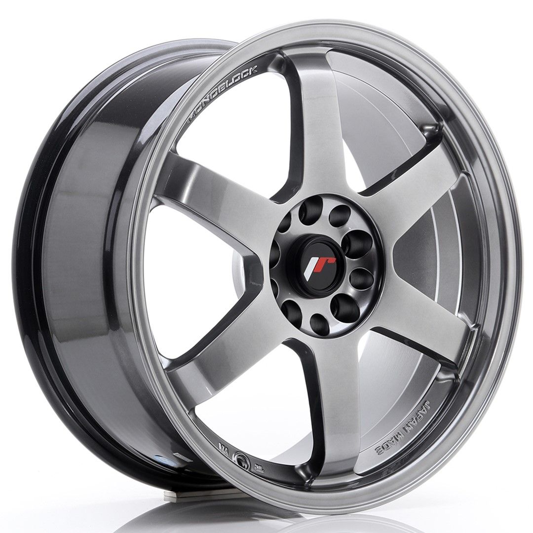 JR3 18x8.5 ET30 5x114.3, 5x120 hyper noir