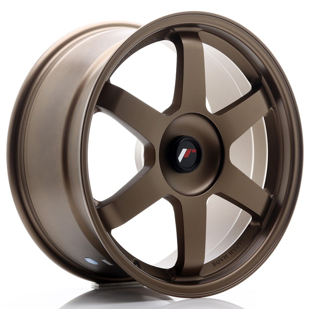 JR3 18x8.5 ET25-42 Custom PCD Donker Geanodiseerd Brons