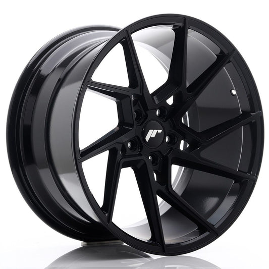 JR33 20x10,5 ET30 5x120 Noir brillant