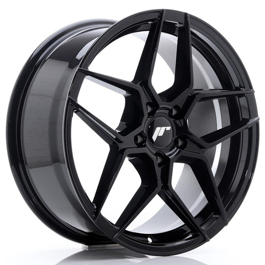 JR34 18x8 ET42 5x112 Noir brillant