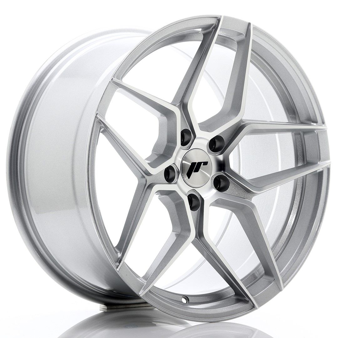 JR34 19x9.5 ET40 5x120 Zilver Machined Face