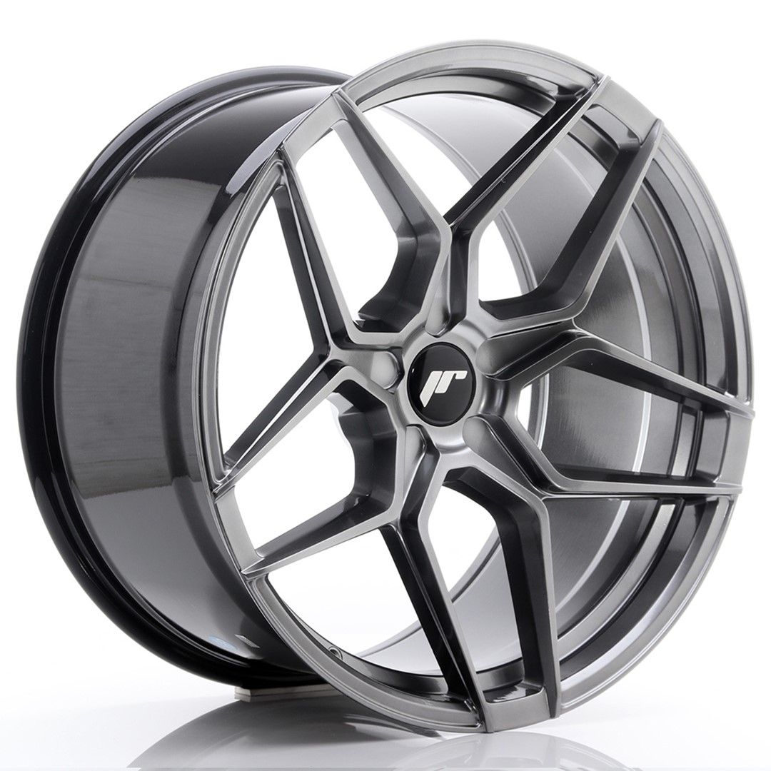 JR34 20x10.5 ET20-35 Custom PCD Hyper Black