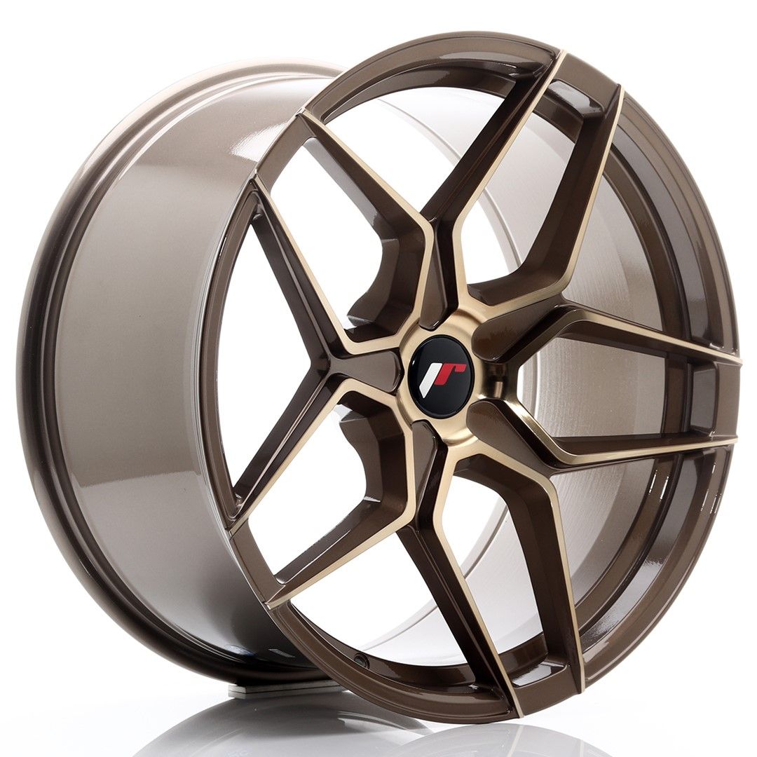 JR34 20x10 ET20-40 Custom PCD Platinum Bronze