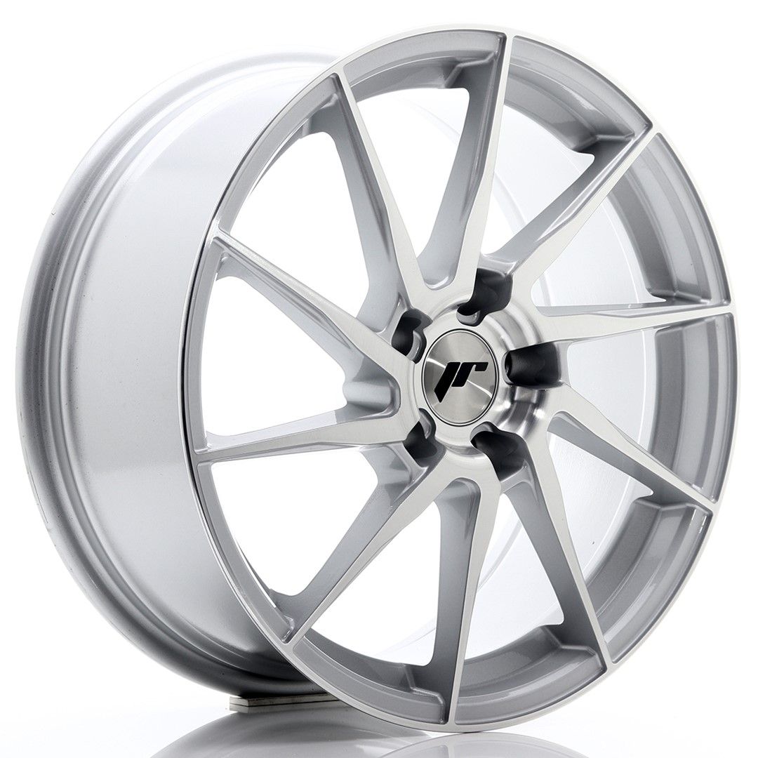 JR36 18x8 ET35 5x120 Argent Brossé