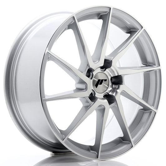 JR36 18x8 ET35 5x120 Argent Brossé