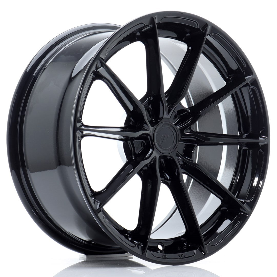 JR37 17x8 ET20-40 Custom PCD Glanzend Zwart