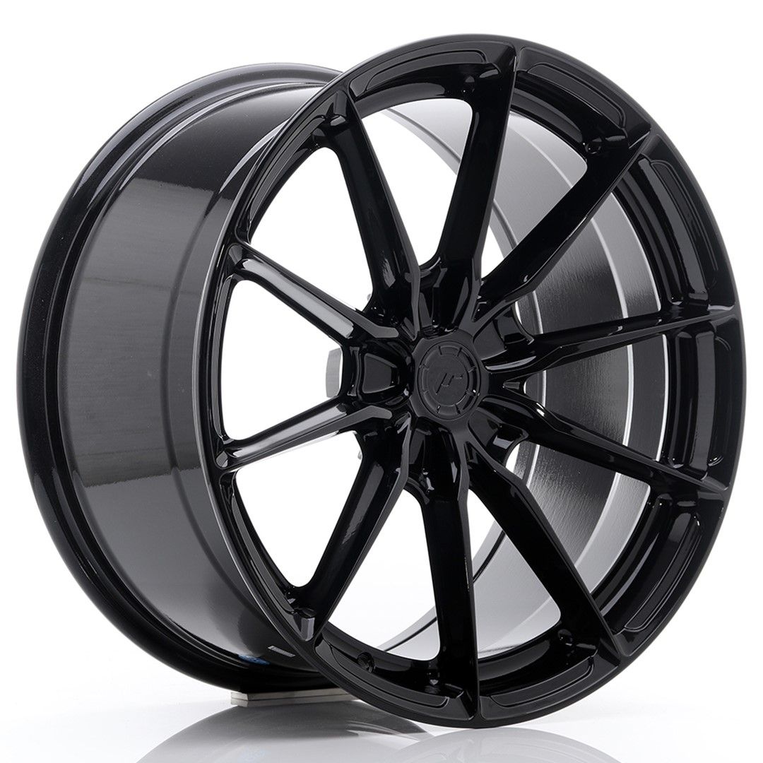 JR37 19x9.5 ET20-45 Custom PCD Glanzend Zwart