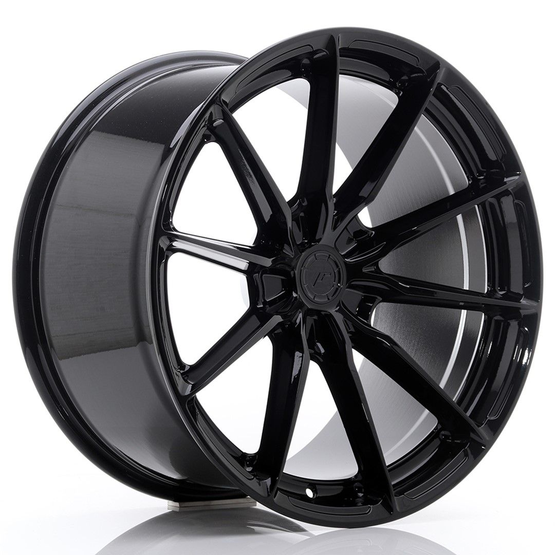 JR37 20x10.5 ET20-40 Custom PCD Glanzend Zwart