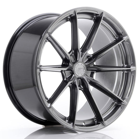JR37 20x10.5 ET20-40 Custom PCD Hyper Black