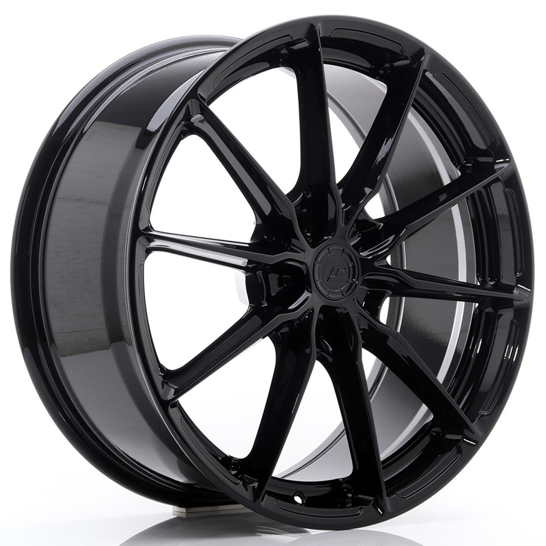 JR37 20x8.5 ET20-45 Custom PCD Glanzend Zwart