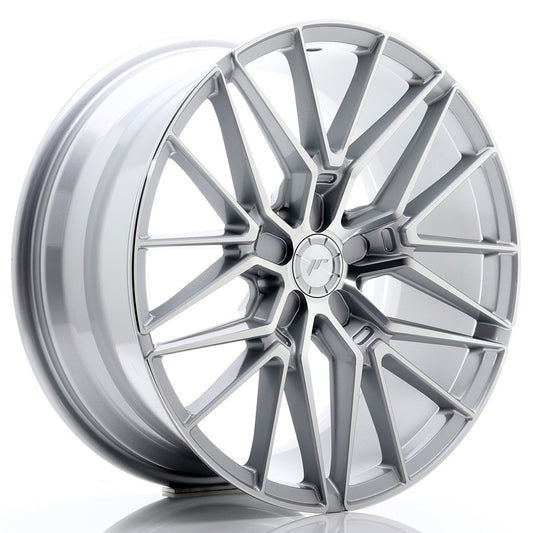 JR38 19x8.5 ET45 5x112 Silver Machined Face