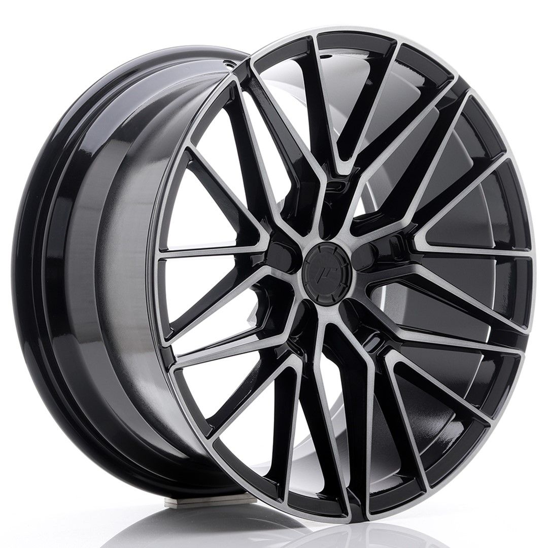 JR38 19x9.5 ET20-45 Custom PCD Zwart Geborsteld