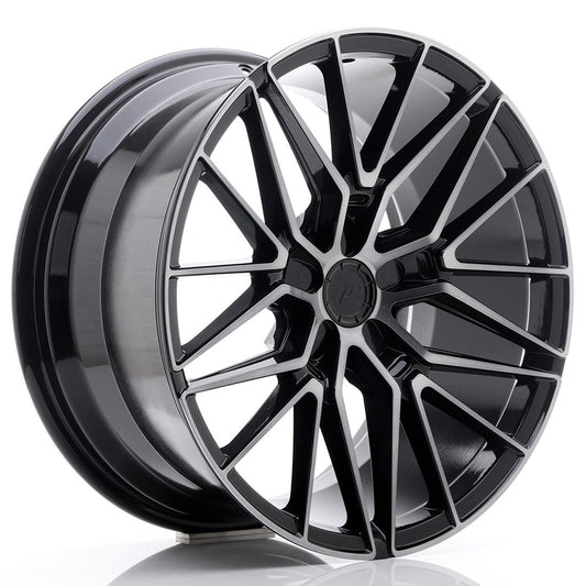 JR38 19x9.5 ET20-45 Custom PCD Zwart Geborsteld