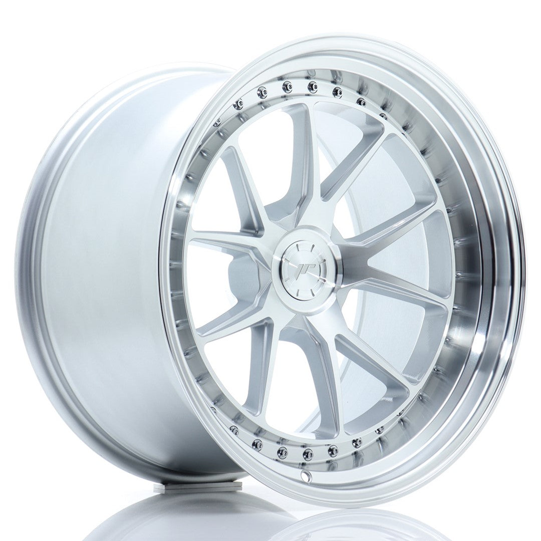JR39 19x11 ET0-25 Custom PCD Silver Machined Face