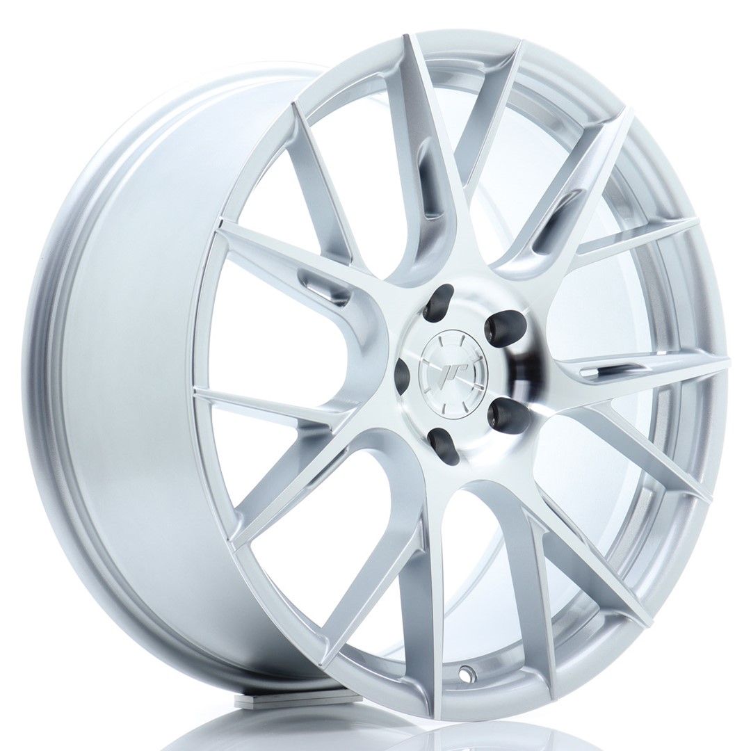 JR42 19x8.5 ET45 5x114.3 Silver Machined Face