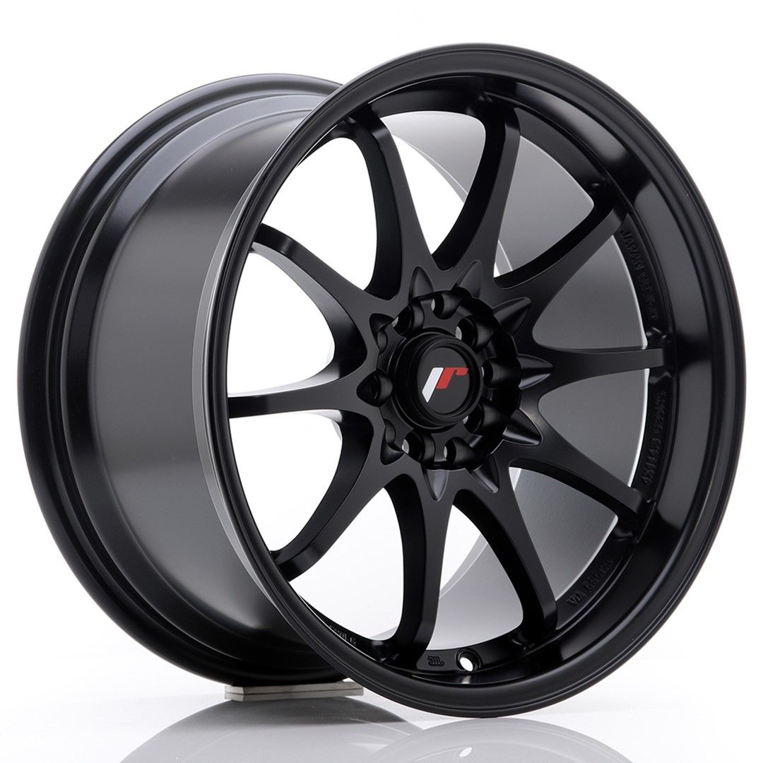 JR5 17x9,5 ET25 5x100, 5x114,3 noir mat
