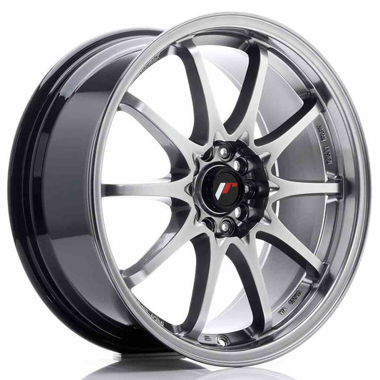 JR5 18x8 ET35 5x100 Hyper Black