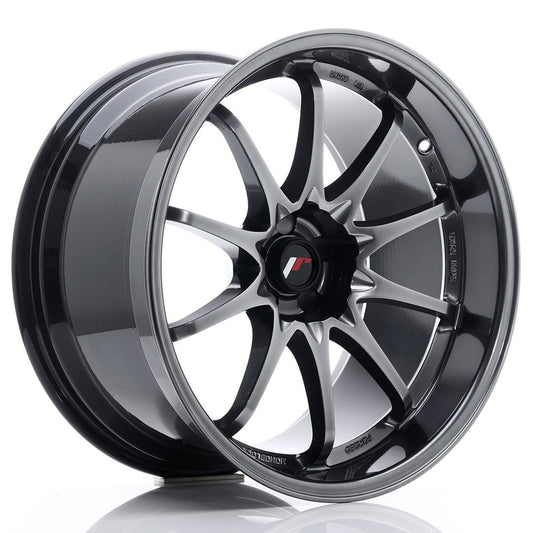 JR5 19x10.5 ET12 PCD personnalisé Hyper noir