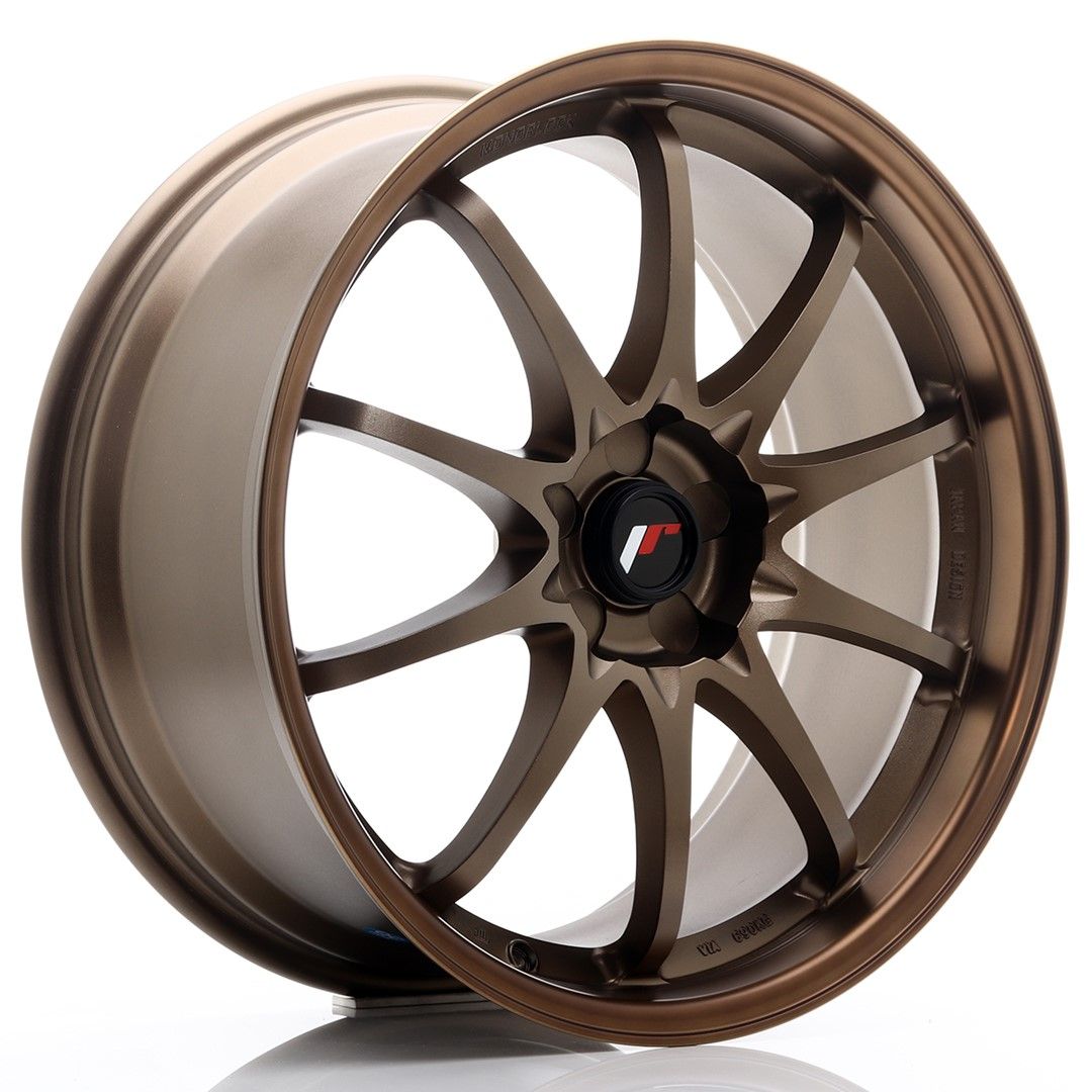 JR5 19x8.5 ET43 PCD personnalisé bronze anodisé foncé