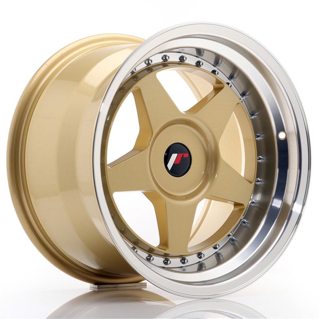 JR6 17x10 ET20 Lèvre usinée en or PCD personnalisée