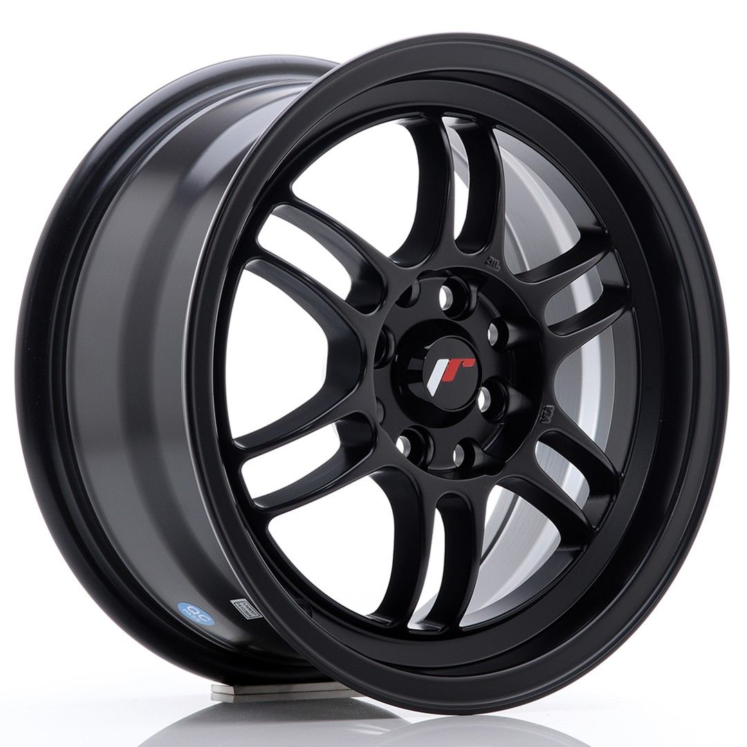 JR7 15x7 ET38 4x100, 4x114.3 noir mat