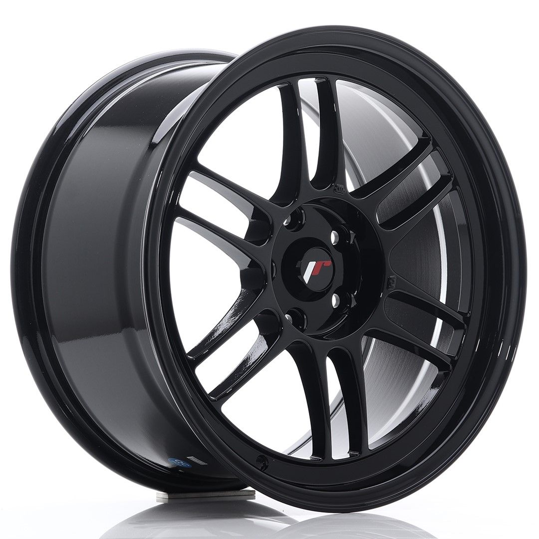 JR7 18x9 ET35 5x114.3 Noir brillant