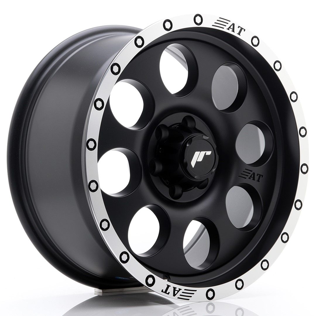 JRX4 17x8,5 ET20 6x139,7 Lèvre usinée noire plate