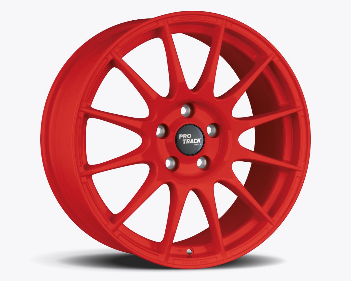 Protrack One 17" 17x9J ET45 Glansrood