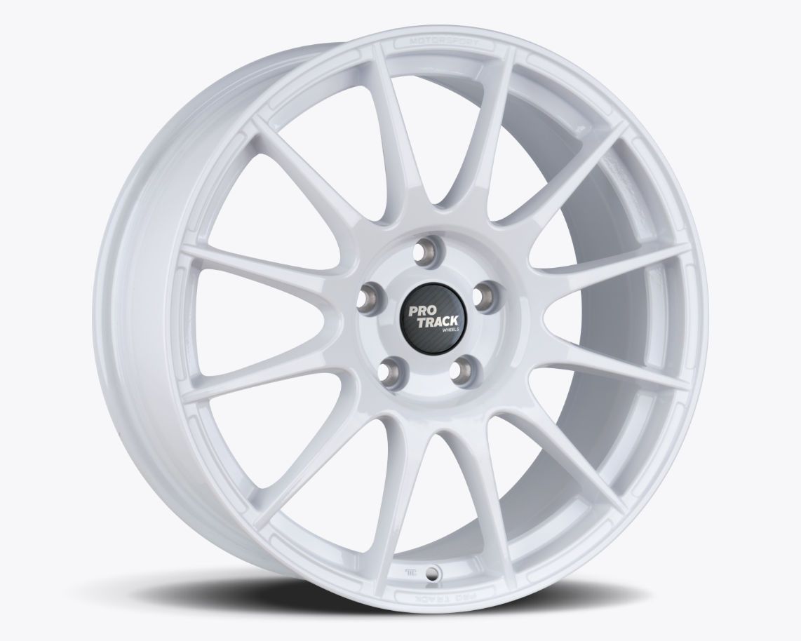 Protrack One 18" 18x10J ET40 Blanc brillant