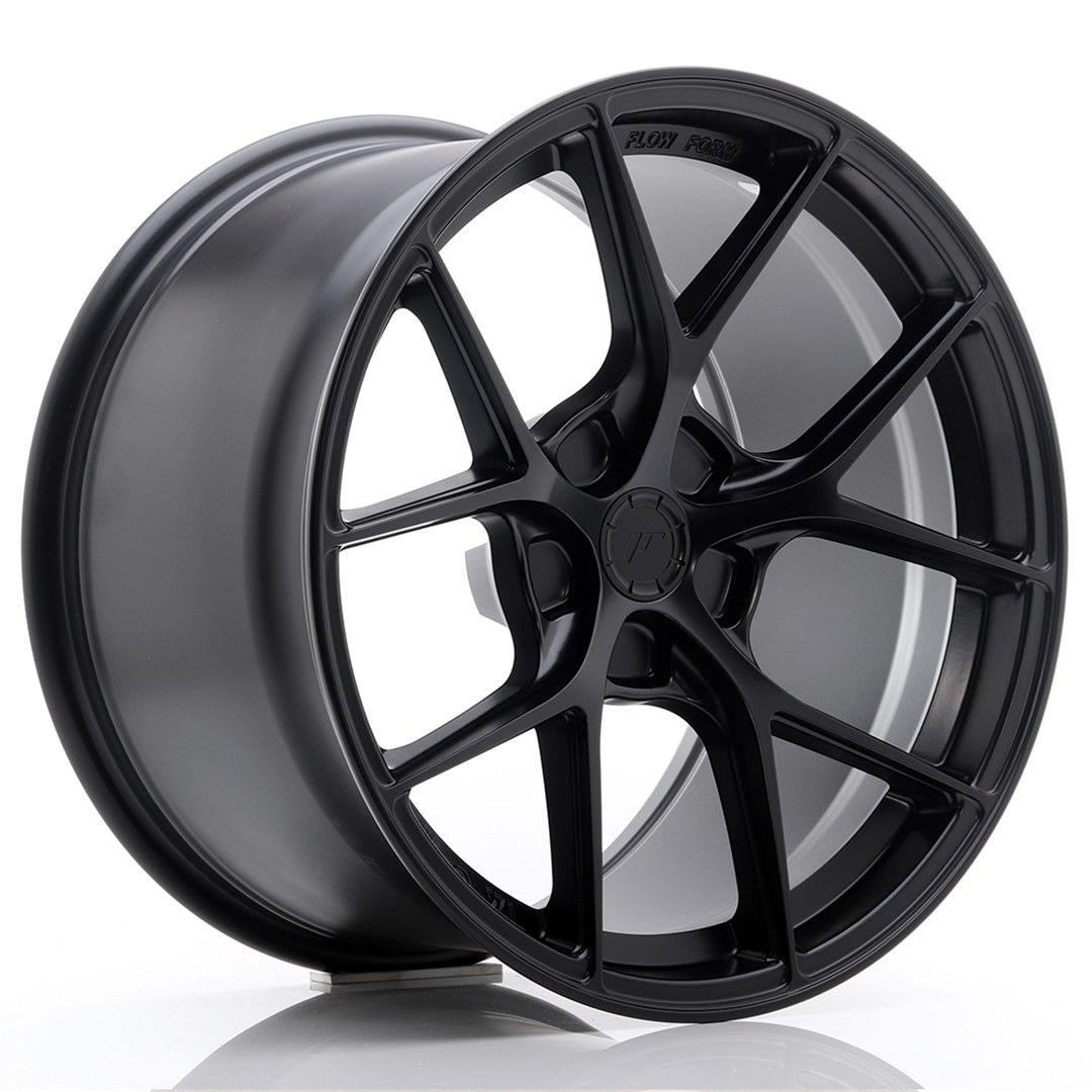 SL01 18x10.5 ET25-38 Custom PCD Flat Black