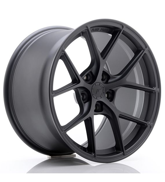 SL01 18x10.5 ET25-38 Aangepaste PCD Flat Gun Metal