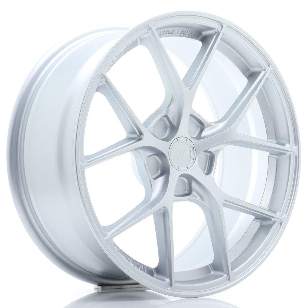 SL01 18x8.5 ET20-42 Custom PCD Plat Zilver