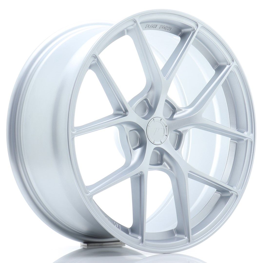 SL01 19x8 ET20-40 Custom PCD Plat Zilver