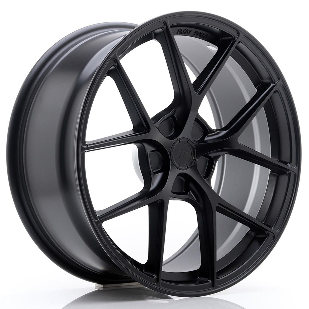SL01 19x8.5 ET20-45 Aangepaste PCD Mat Zwart