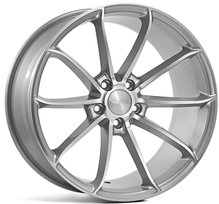 V-FS18 19x8.5 ET42 5x112 Zilver Gepolijst