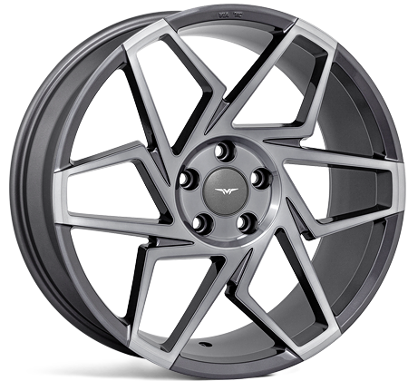 V-FS27R 19x8.5 ET42 5x112 Graphite Smoke Machined