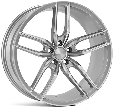 V-FS28 20x8.5 ET38 Zilver Machined