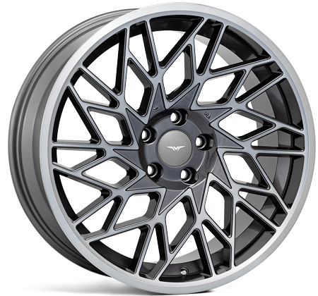 V-FS29R 19x9.5 ET42 5x112 Graphite Smoke Machined