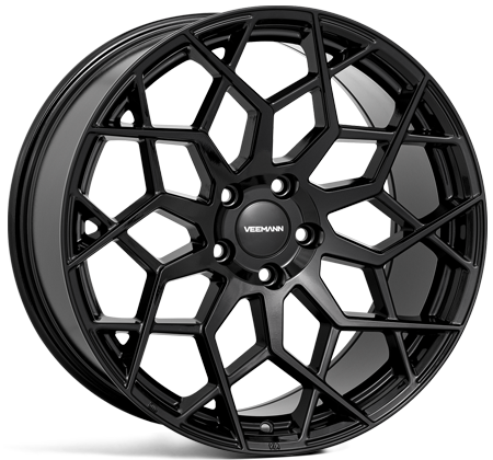 V-FS42 19x8.5 ET42 5x112 Glanzend Zwart