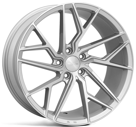 V-FS44 19x9,5 ET43 5x120 Zilver Machined
