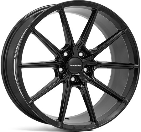 V-FS48 20x8.5 ET38 5x112 Glans Zwart
