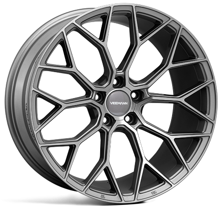 V-FS66 20x8.5 ET28 5x112 Gloss Graphite