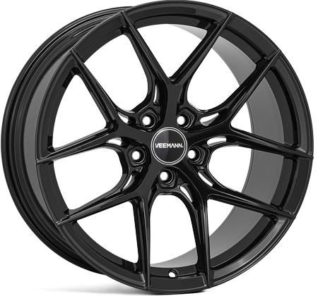 VC580R 19x9 ET35 5x120 glanzend zwart