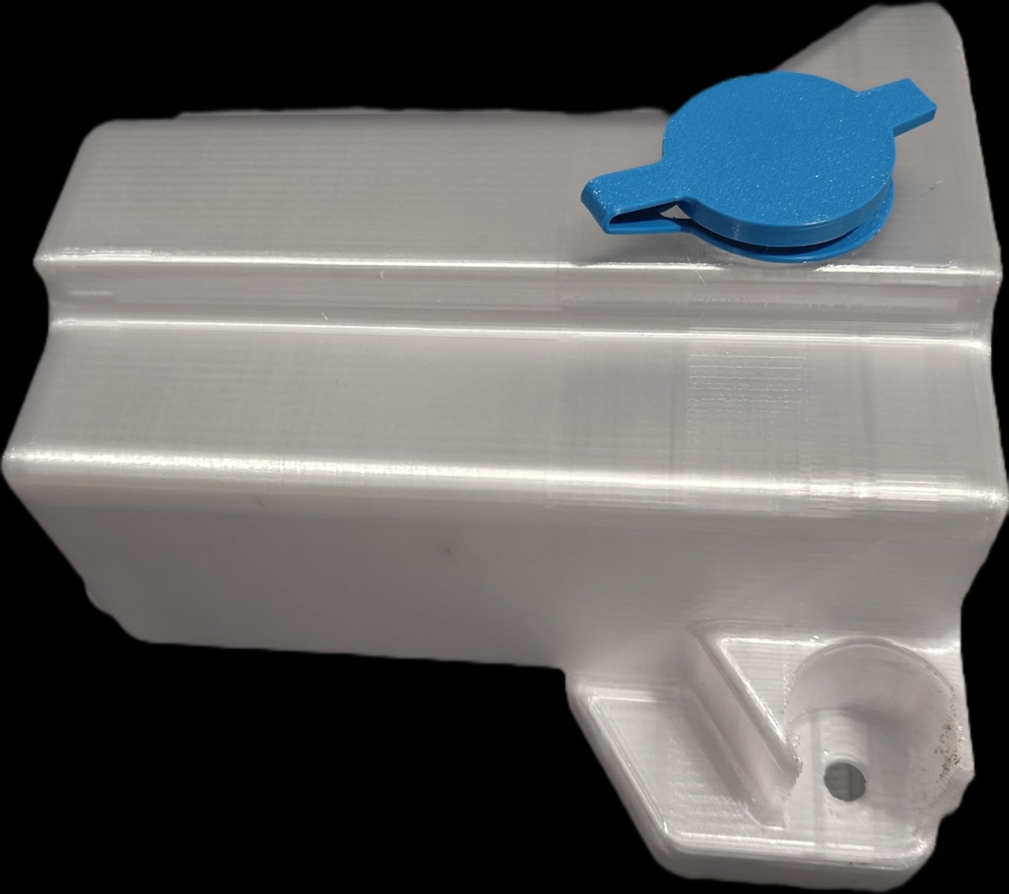 B.Custom MK2 windshield washer bottle relocation