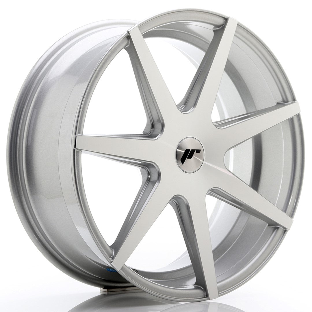 JR20 20x8.5 ET35 5x112 Silver Machined Face