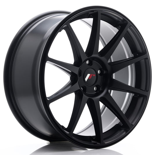 JR11 17x8 ET25 4x100, 4x108 Flat Black