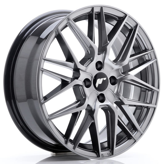 JR28 16x7 ET25 4x108 Hyper Noir