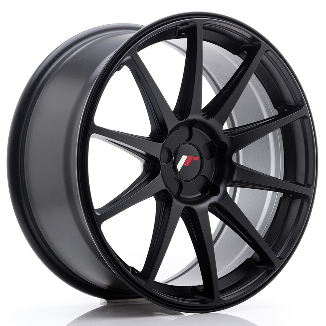 JR11 19x8.5 ET25-40 PCD personnalisé noir mat