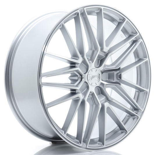 JR38 21x9.5 ET14-58 Custom PCD Silver Machined Face