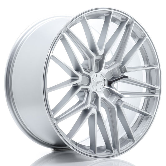 JR38 21x9.5 ET0,-35 Custom PCD Silver Machined Face